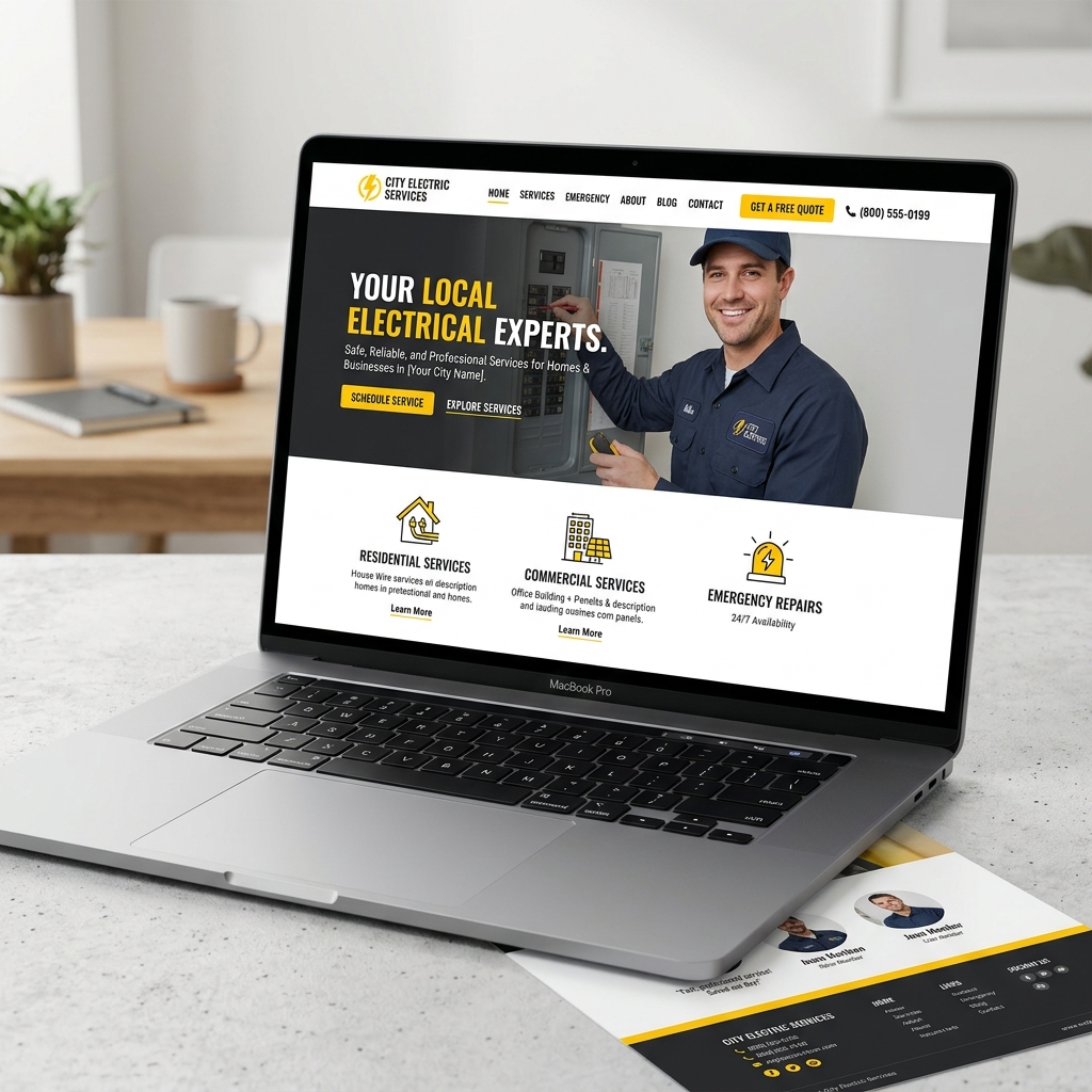Electrician website