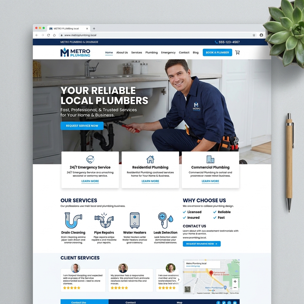 Plumber website